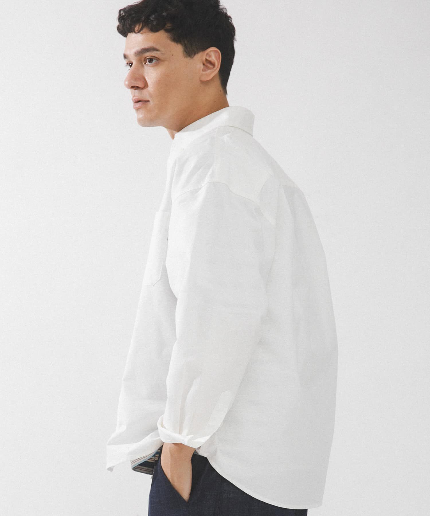 Sonny Label 「抗菌オックスボタンダウンオーバーシャツ」|シャツ・ブラウス|