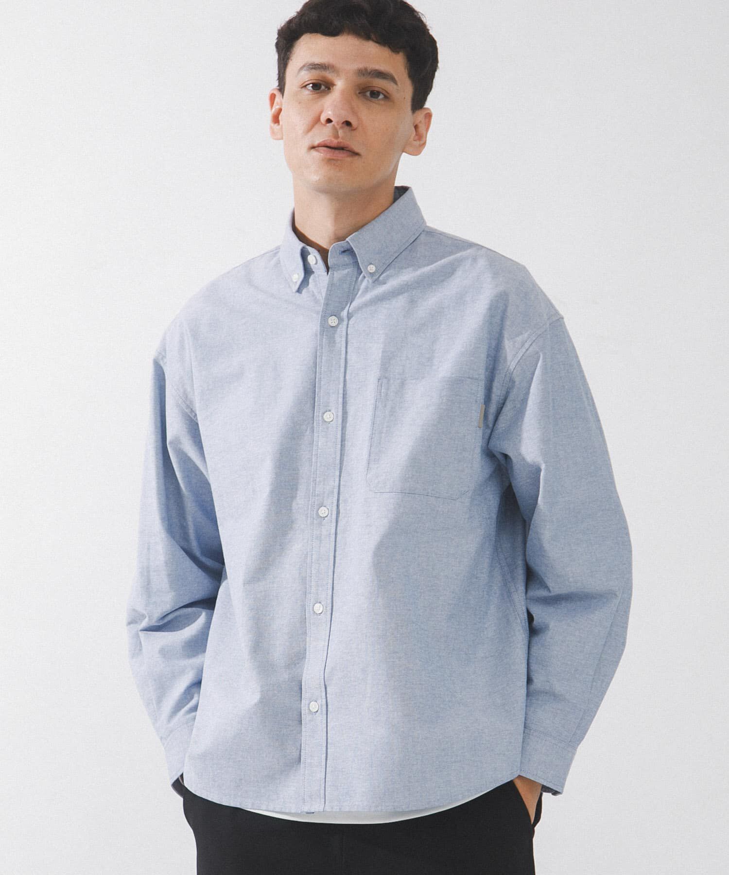 Sonny Label 「抗菌オックスボタンダウンオーバーシャツ」|シャツ・ブラウス|