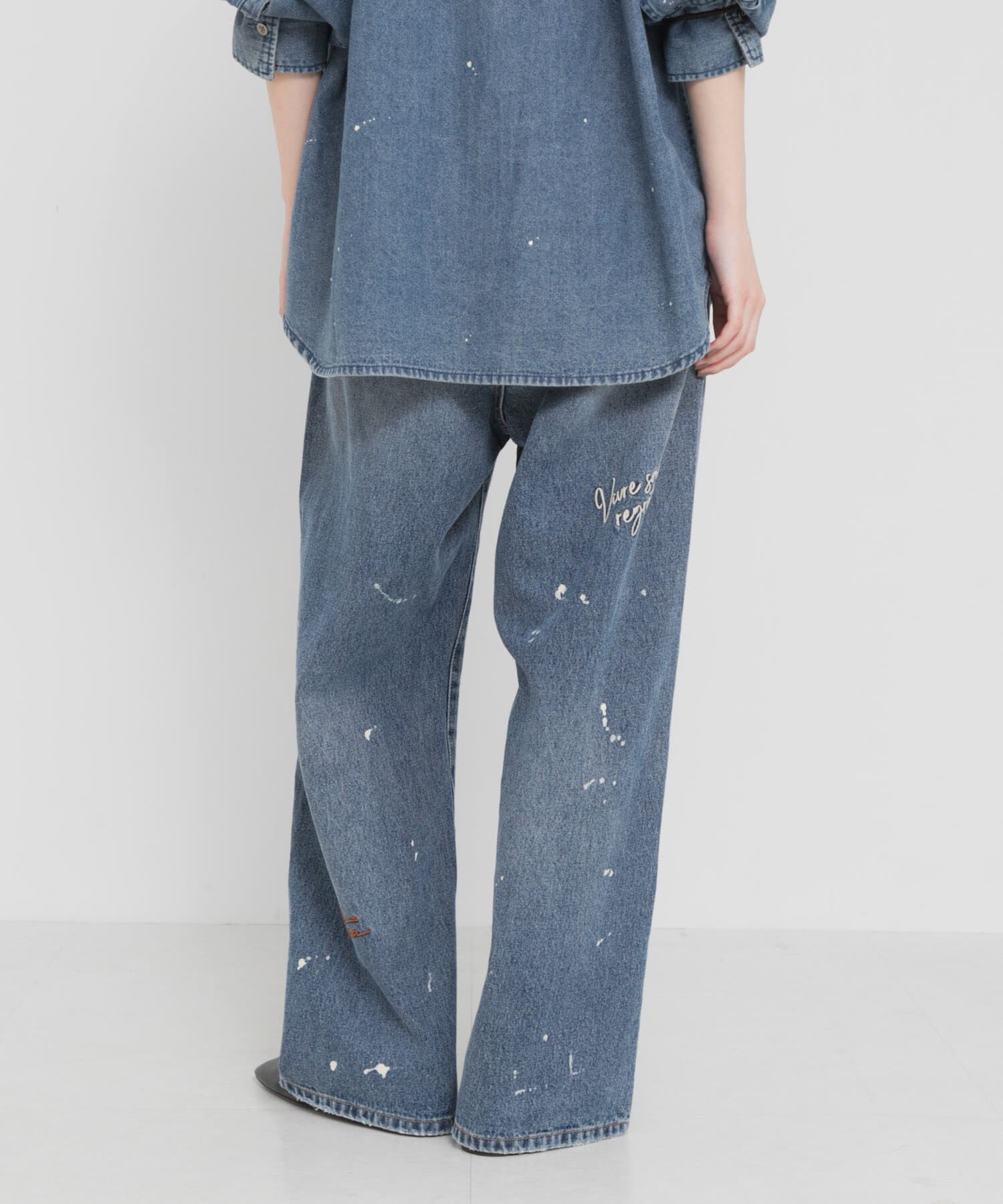 URBAN RESEARCH「『別注』PICCADILLY&times;URBAN RESEARCH　刺繍デニムパンツ」|デニム|