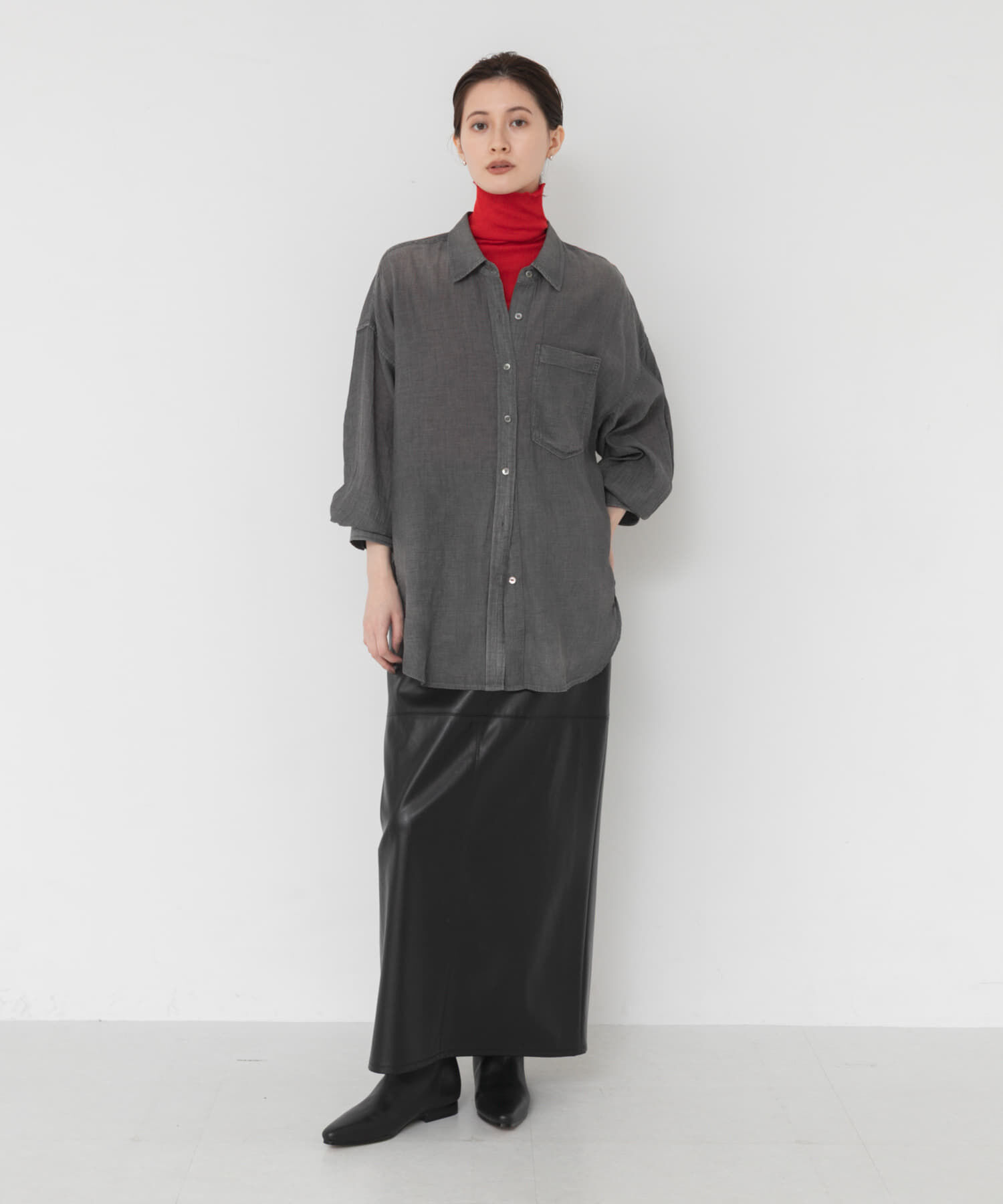 URBAN RESEARCH「シアーデニムシャツ」|シャツ・ブラウス|
