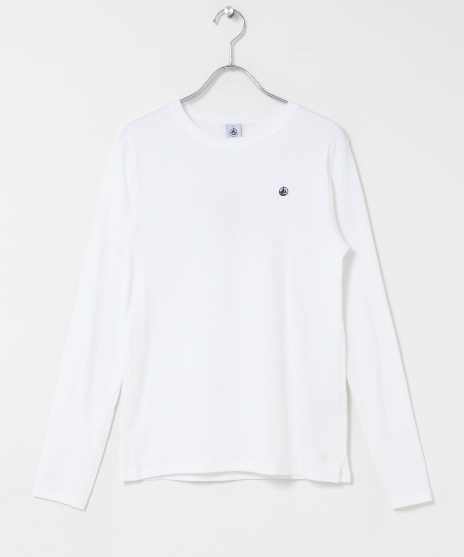 URBAN RESEARCH DOORS「『別注』PETIT BATEAU&times;DOORS　EMBROIDERYロングTシャツ」|Tシャツ・カットソー|