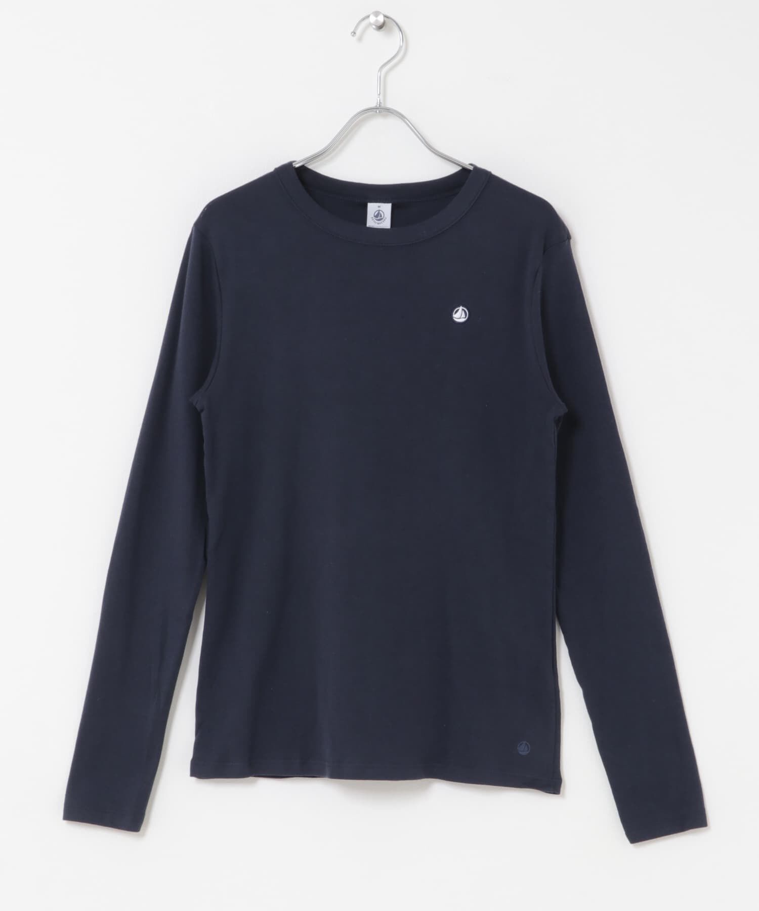 URBAN RESEARCH DOORS「『別注』PETIT BATEAU&times;DOORS　EMBROIDERYロングTシャツ」|Tシャツ・カットソー|