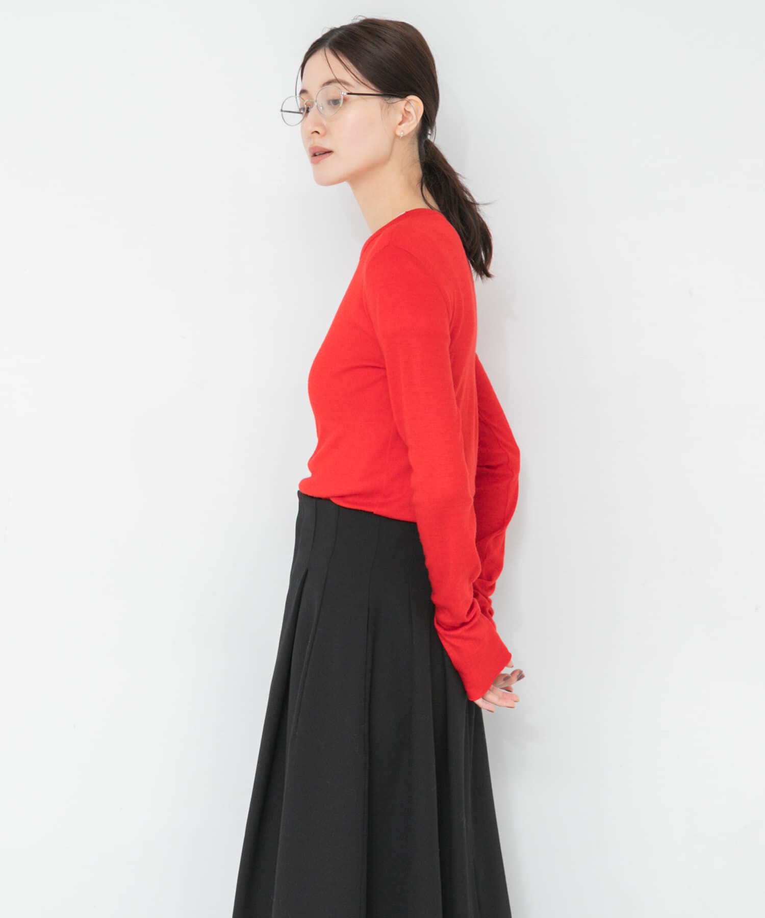 URBAN RESEARCH「W100クルーネックカットソー」|Tシャツ・カットソー|