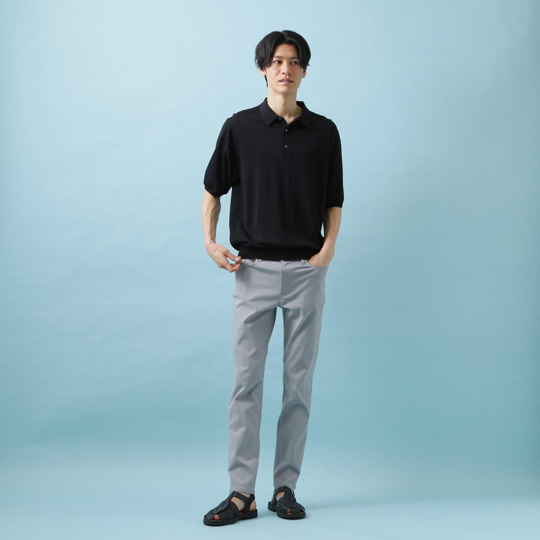 THE SHOP TK「プレミアムスキニーパンツ ストレッチ+ 接触冷感／洗濯機OK」|その他|