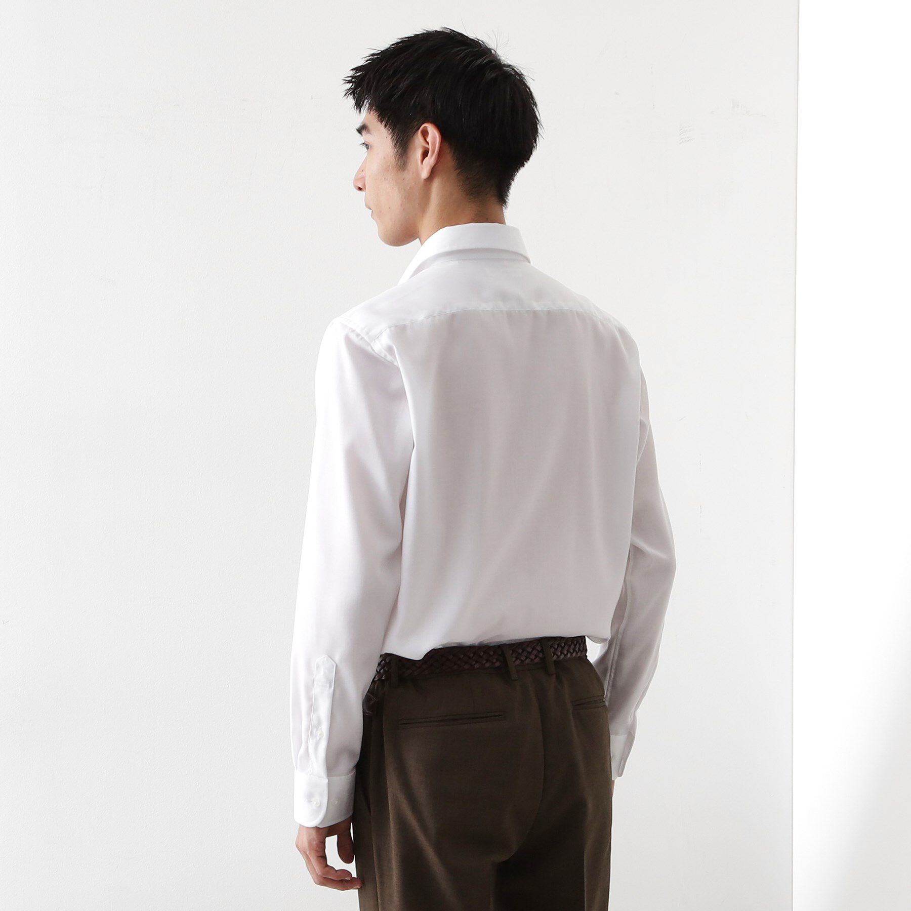 THE SHOP TK「ドレスヘリンボーンシャツ」|シャツ・ブラウス|