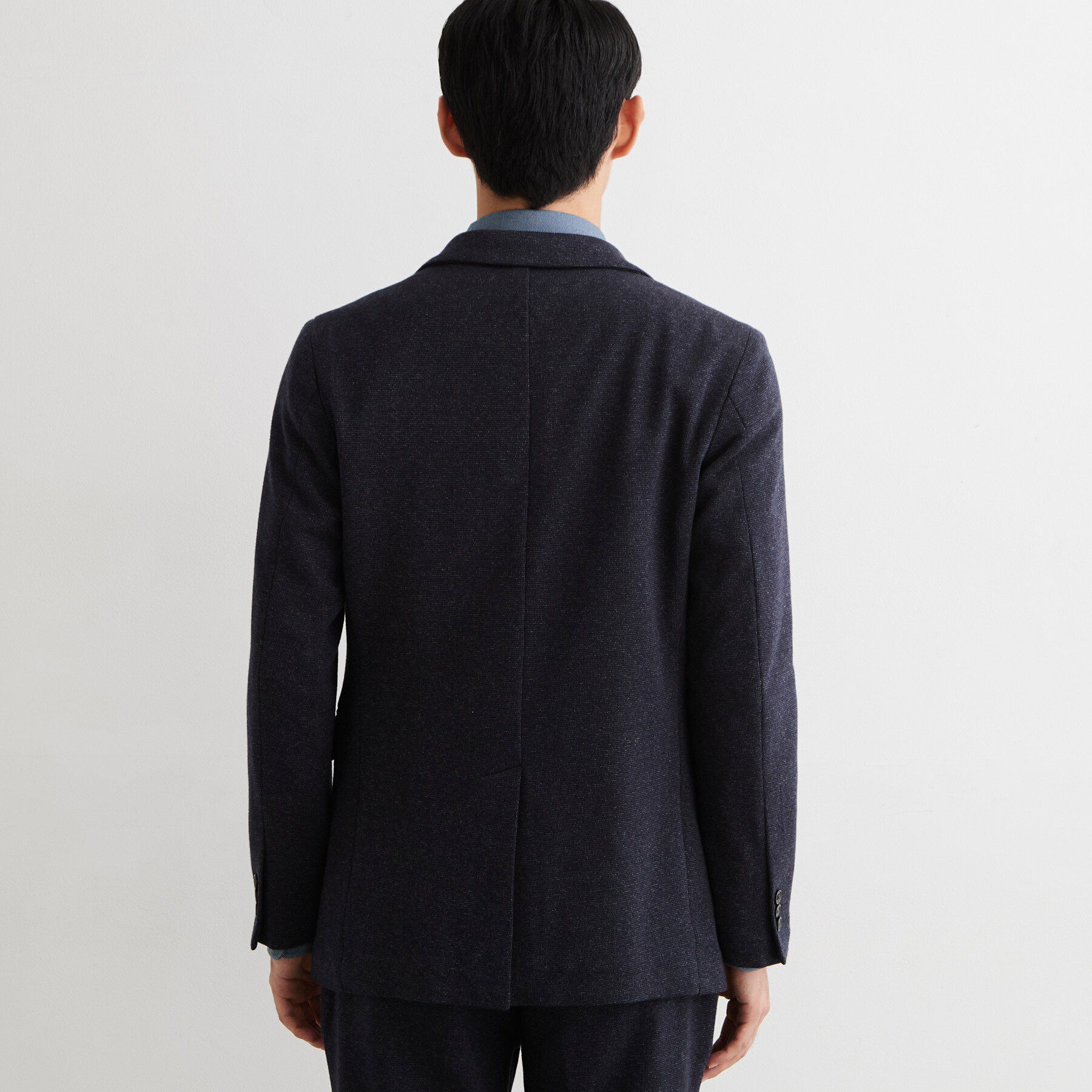 THE SHOP TK「【セットアップ可】尾州ジャージ ピンヘッドジャケット」|テーラードジャケット|