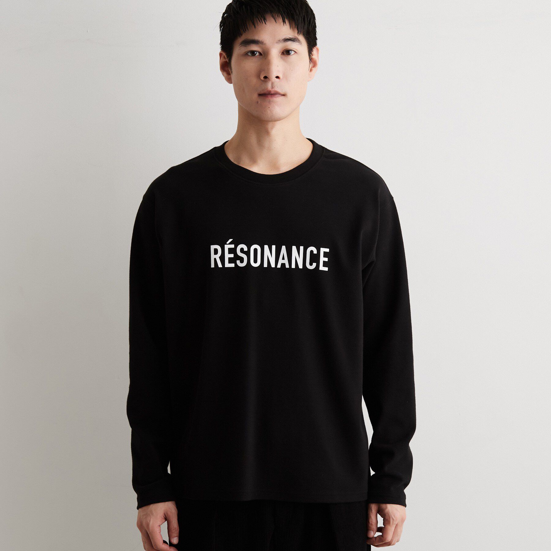 THE SHOP TK「【洗濯機OK】フロッキーロゴ 長袖Tシャツ」|Tシャツ・カットソー|