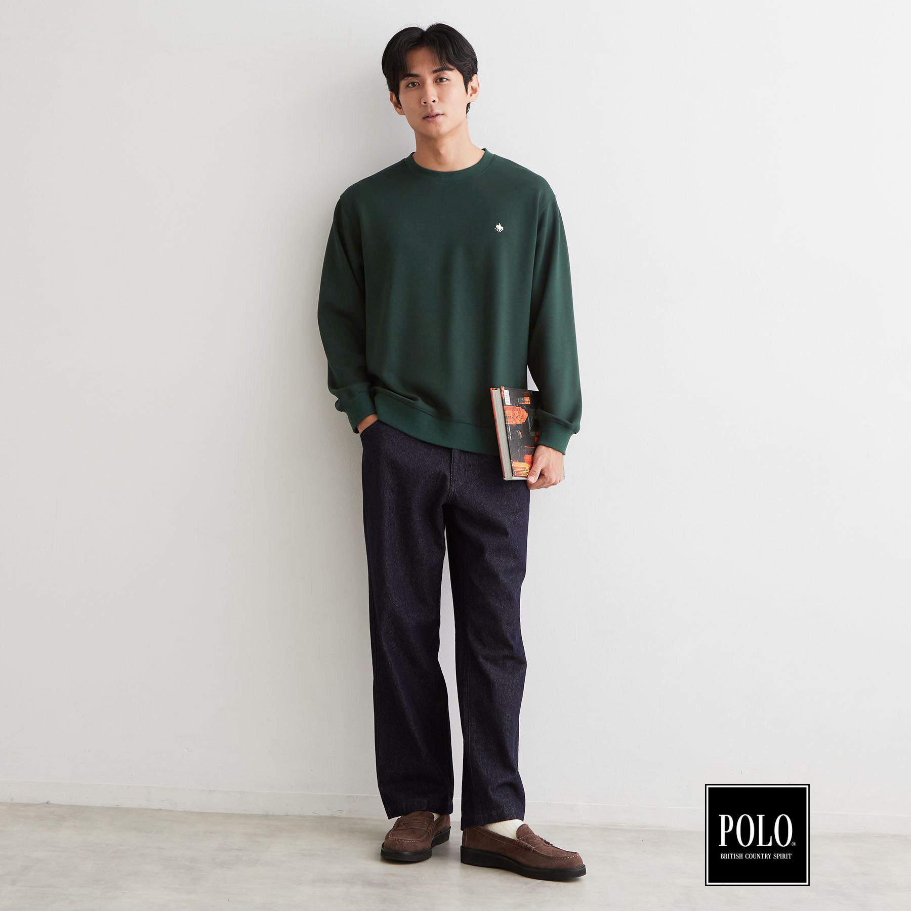 THE SHOP TK「POLO BCS ／ 別注ダンボールスウェット」|Tシャツ・カットソー|