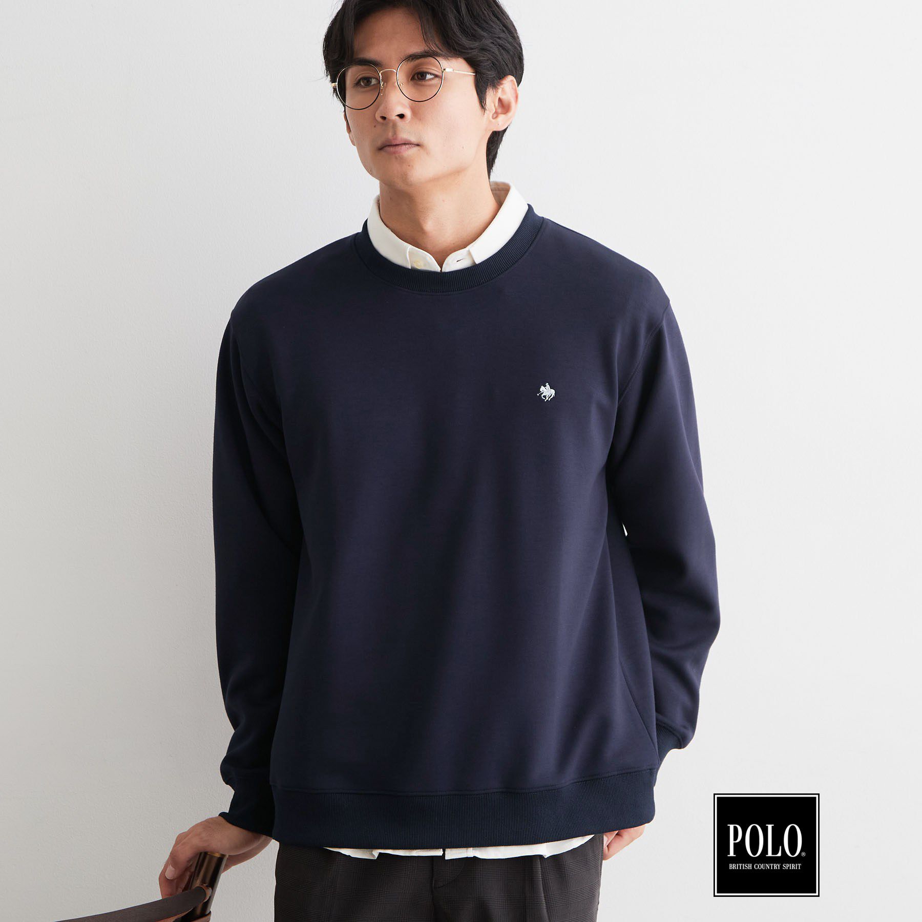 THE SHOP TK「POLO BCS ／ 別注ダンボールスウェット」|Tシャツ・カットソー|