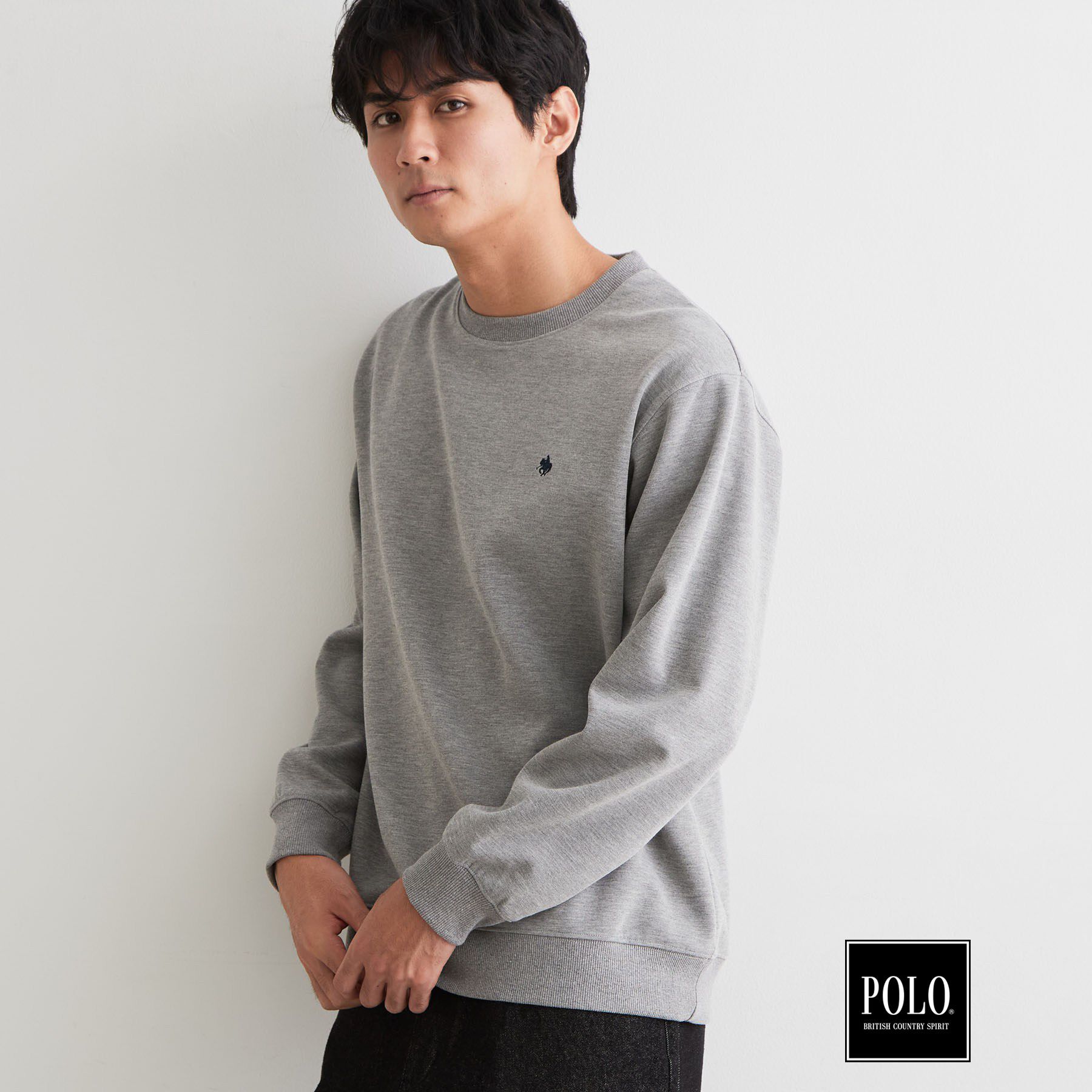 THE SHOP TK「POLO BCS ／ 別注ダンボールスウェット」|Tシャツ・カットソー|