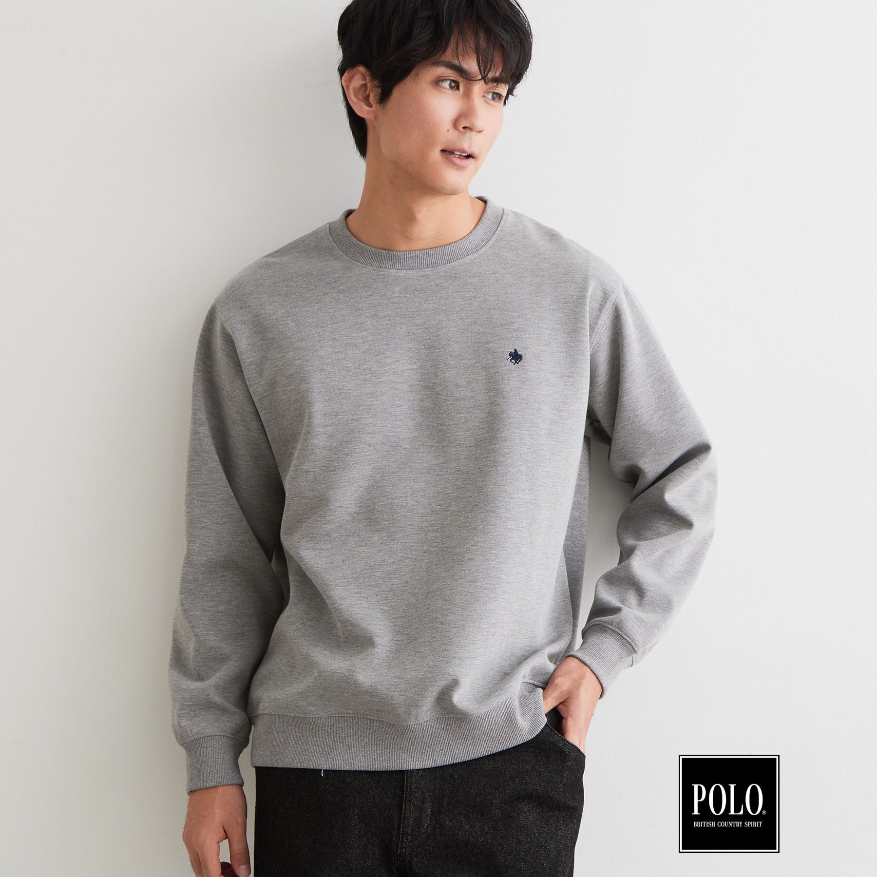 THE SHOP TK「POLO BCS ／ 別注ダンボールスウェット」|Tシャツ・カットソー|