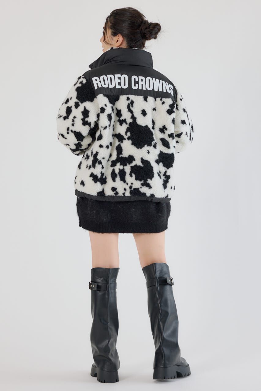RODEO CROWNS「切り替えボアロゴジャケット」|その他|
