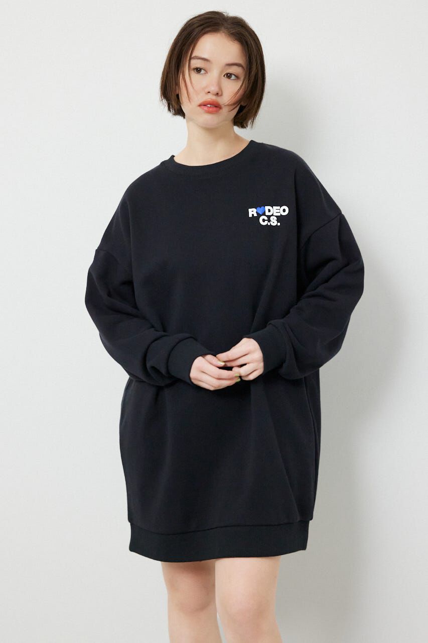 RODEO CROWNS「バックハートロゴワンピース」|ワンピース|