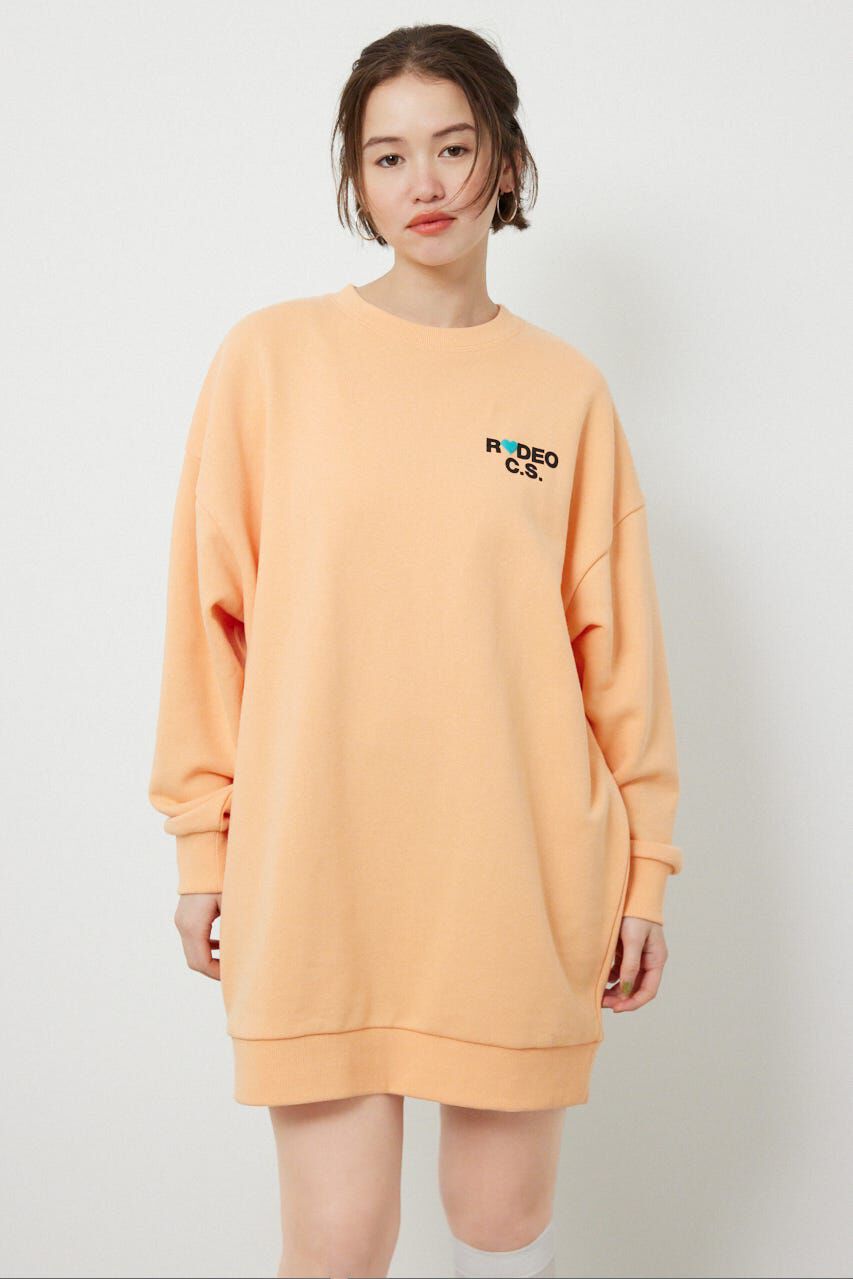 RODEO CROWNS「バックハートロゴワンピース」|ワンピース|