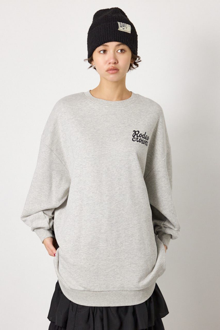 RODEO CROWNS「パイルスイッチスウェットワンピ」|ワンピース|L/T.GRY1
