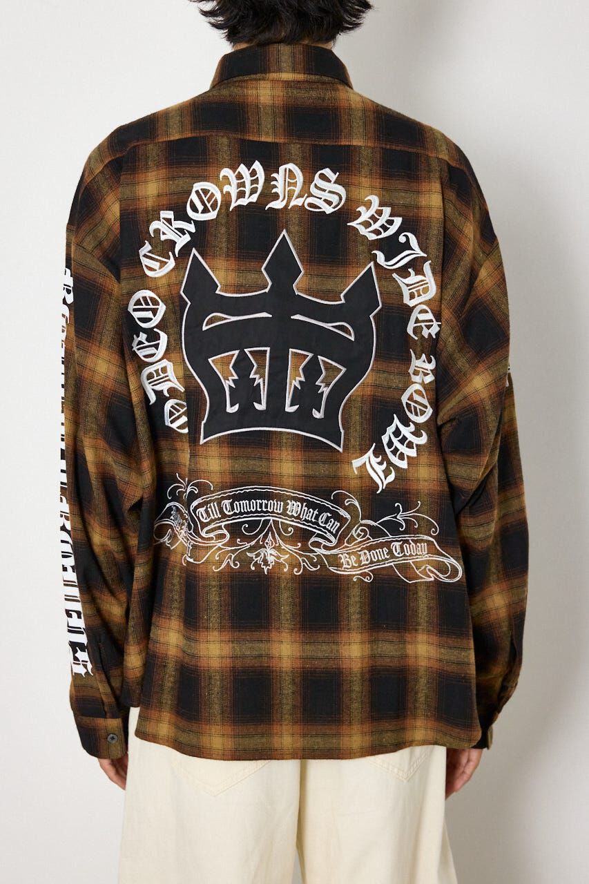RODEO CROWNS「Gothic オンブレーチェックシャツ」|シャツ・ブラウス|