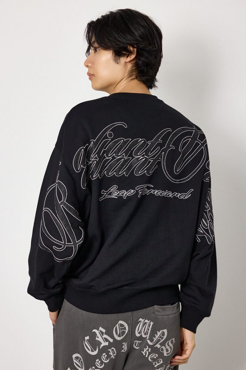 RODEO CROWNS「leather look pt スウェットトップス」|パーカー|