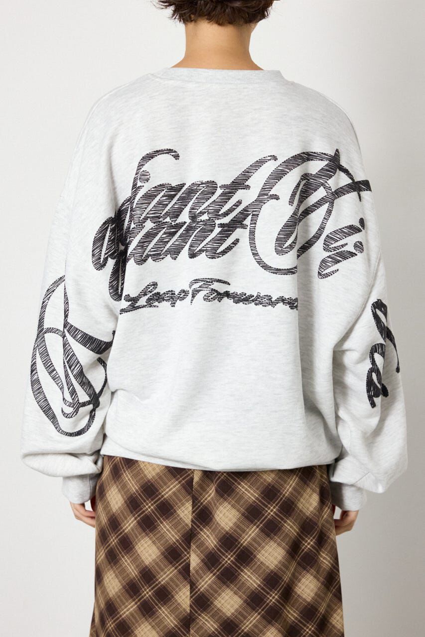 RODEO CROWNS「leather look pt スウェットトップス」|パーカー|