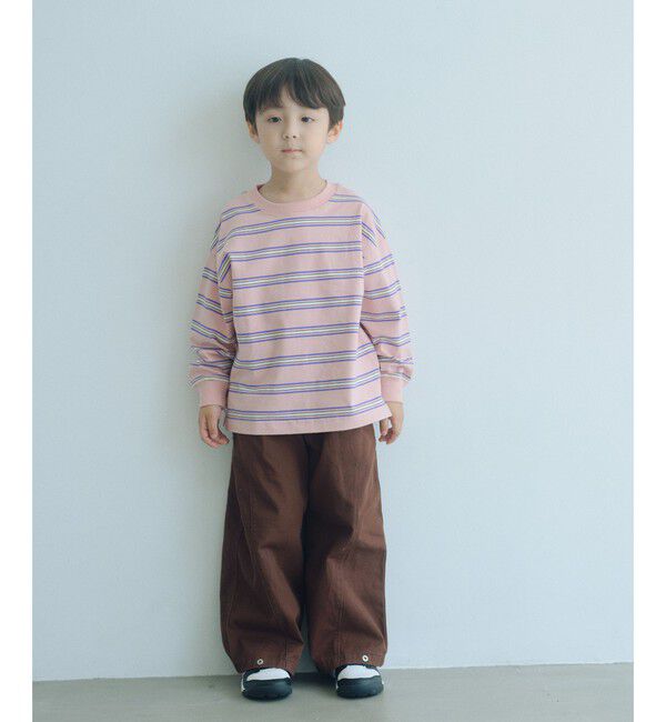 UNITED ARROWS green label relaxing「2WAY ツイル スナップ パンツ / キッズ 100cm-160cm」|チノ|