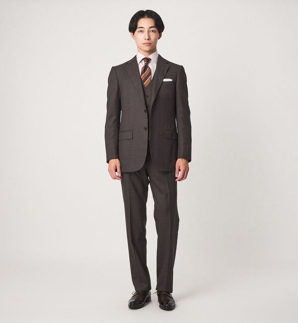 UNITED ARROWS green label relaxing「REDA ハウンドトゥース スリム NP スーツパンツ」|スーツ|