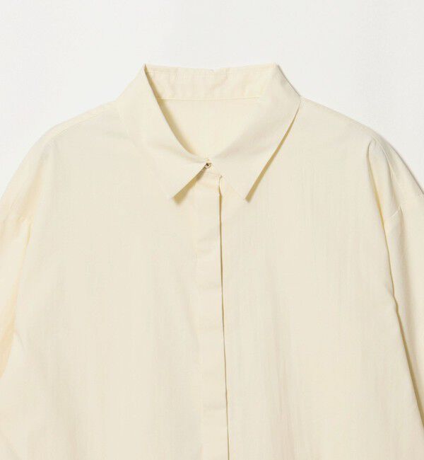 UNITED ARROWS green label relaxing「袖レース ペプラム シャツ」|シャツ・ブラウス|