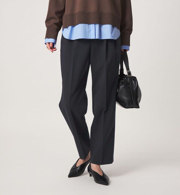 UNITED ARROWS green label relaxing「［size SHORT/TALLあり］fleurie(フルリー) テーパード パンツ」|スラックス|