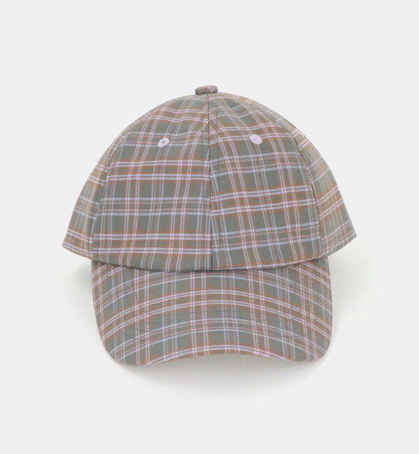 UNITED ARROWS green label relaxing「チェック リボン キャップ / キッズ」|キャップ・キャスケット|