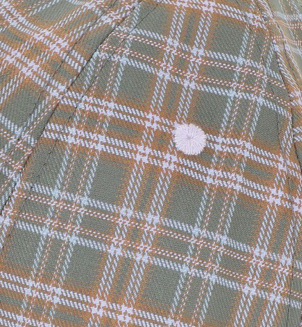 UNITED ARROWS green label relaxing「チェック リボン キャップ / キッズ」|キャップ・キャスケット|