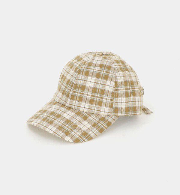 UNITED ARROWS green label relaxing「チェック リボン キャップ / キッズ」|キャップ・キャスケット|