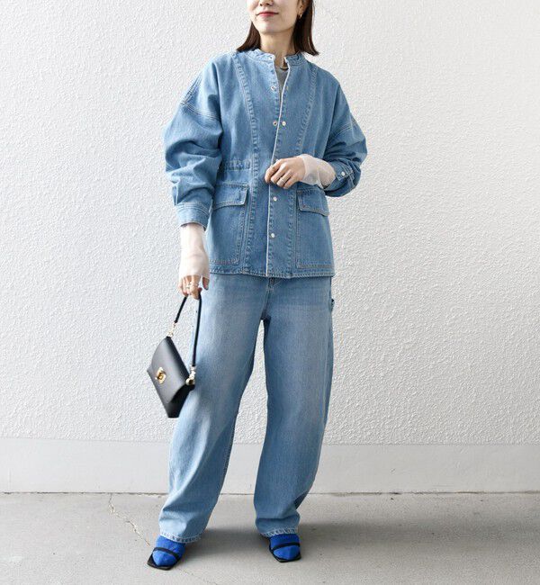 SHIPS any「〈洗濯機可能〉デニム ワーク ジャケット［SHIPS any DENIM］」|デニムジャケット|