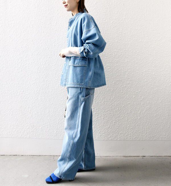 SHIPS any「〈洗濯機可能〉デニム ワーク ジャケット［SHIPS any DENIM］」|デニムジャケット|
