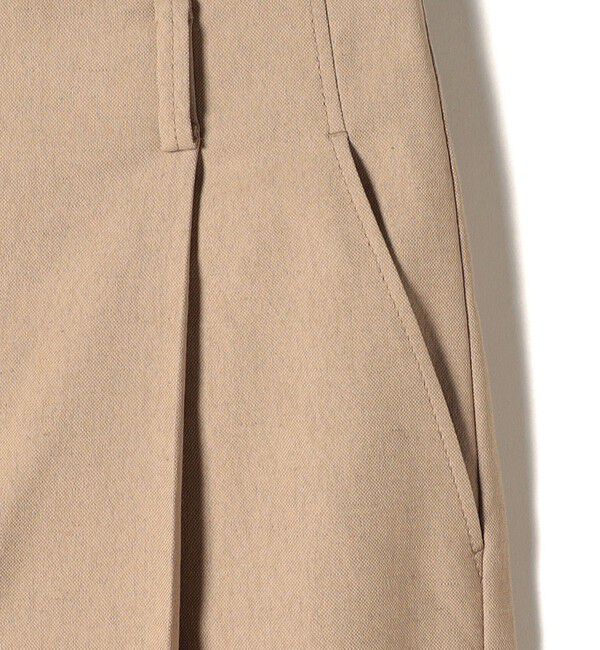 SHIPS for women「〈手洗い可能 〉ドライオックス フロント タック ストレート パンツ 25SS」|その他|