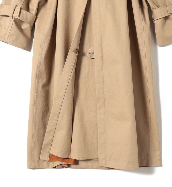 SHIPS for women「SHIPS Primary Navy Label:ギャバ トレンチコート」|トレンチコート|