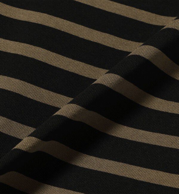 SHIPS for women「〈手洗い可能〉コットン ボーダー クルーネック プルオーバー」|Tシャツ・カットソー|
