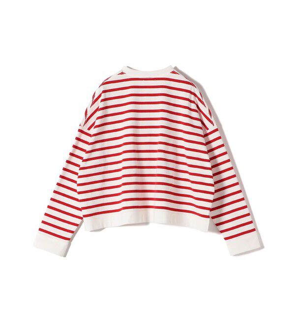SHIPS for women「〈手洗い可能〉コットン ボーダー クルーネック プルオーバー」|Tシャツ・カットソー|