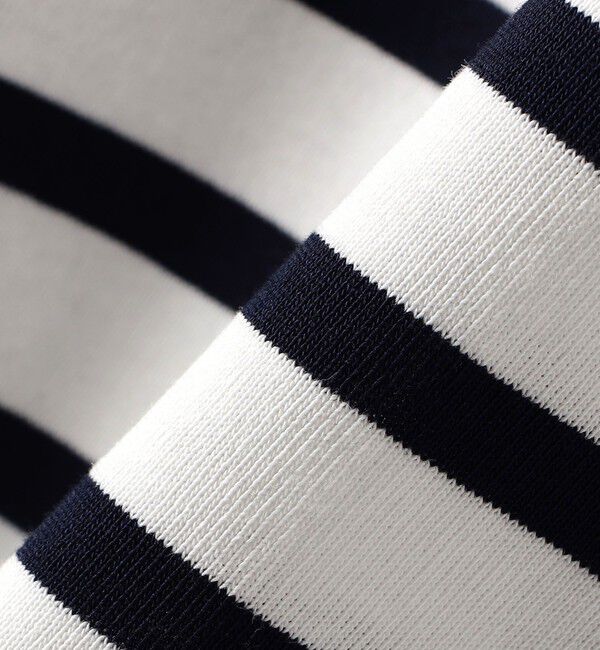 SHIPS for women「〈手洗い可能〉コットン ボーダー クルーネック プルオーバー」|Tシャツ・カットソー|