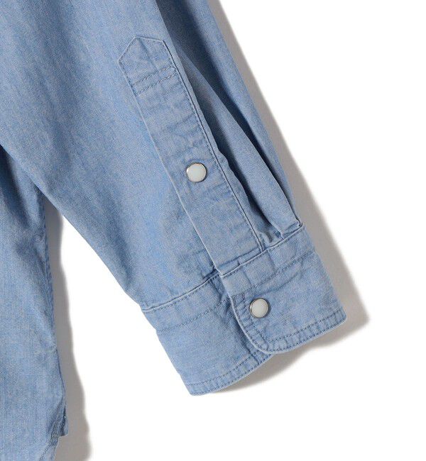 SHIPS for women「【SHIPS別注】JAPAN BLUE JEANS:デニム シャツ」|シャツ・ブラウス|