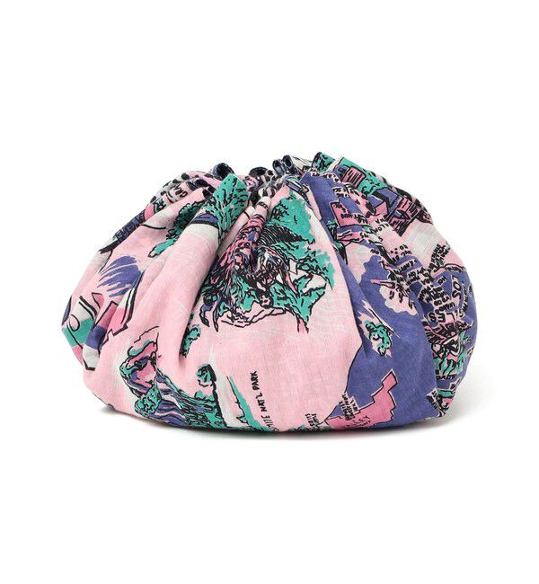 SHIPS for women「【SHIPS別注/PINK RIBBONチャリティー】BINDU: 巾着 バッグ」|ショルダー・メッセンジャー|
