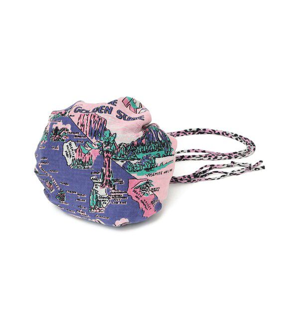 SHIPS for women「【SHIPS別注/PINK RIBBONチャリティー】BINDU: 巾着 バッグ」|ショルダー・メッセンジャー|