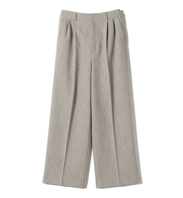 SHIPS for women「〈洗濯機可能〉FUNCTION セミ ワイド パンツ 26AW」|スラックス|