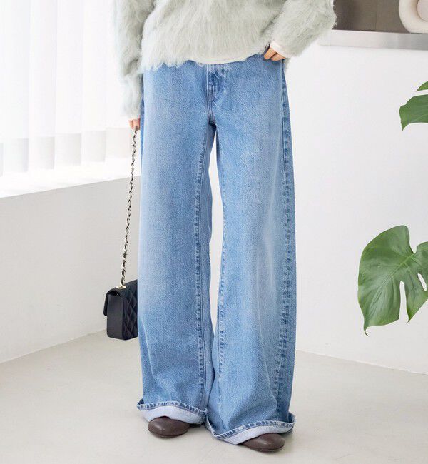 SHIPS for women「【SHIPS EXCLUSIVE】Levi&rsquo;s BLUETAB: MAX LOOSE 5ポケット ジーンズ」|デニム|