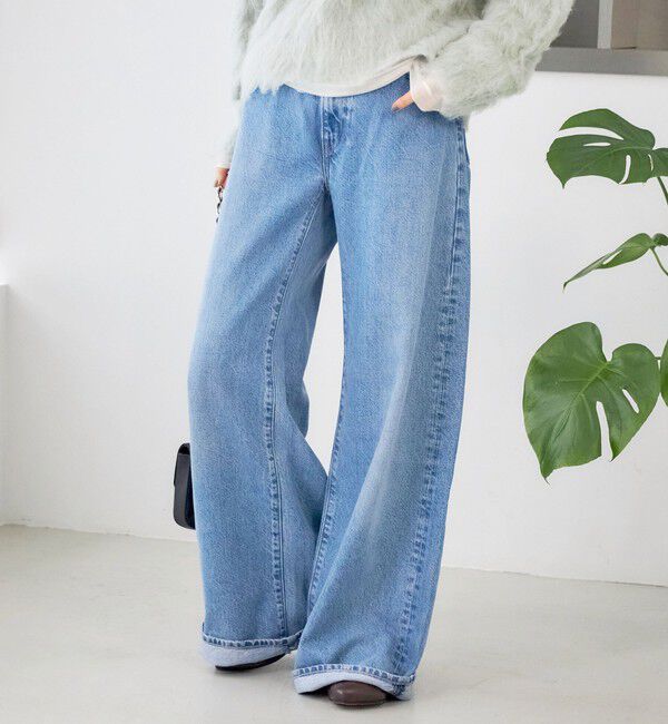 SHIPS for women「【SHIPS EXCLUSIVE】Levi&rsquo;s BLUETAB: MAX LOOSE 5ポケット ジーンズ」|デニム|