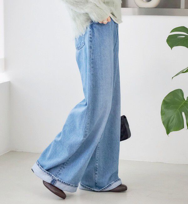 SHIPS for women「【SHIPS EXCLUSIVE】Levi&rsquo;s BLUETAB: MAX LOOSE 5ポケット ジーンズ」|デニム|