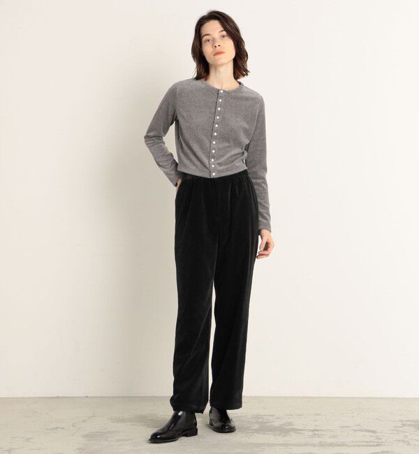 MACPHEE「ストレッチコーデュロイ イージーストレートパンツ」|その他|