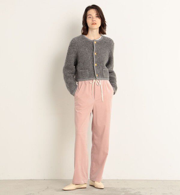 MACPHEE「ストレッチコーデュロイ イージーストレートパンツ」|その他|