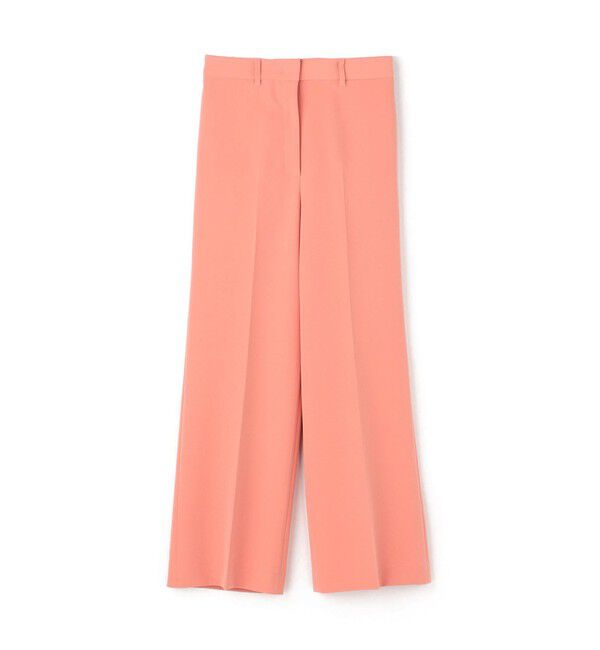 Ballsey「ライトダブルクロス セミフレアパンツ」|スラックス|25 オレンジ