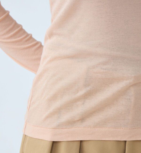 MACPHEE「シアージャージー タートルネックプルオーバー」|Tシャツ・カットソー|
