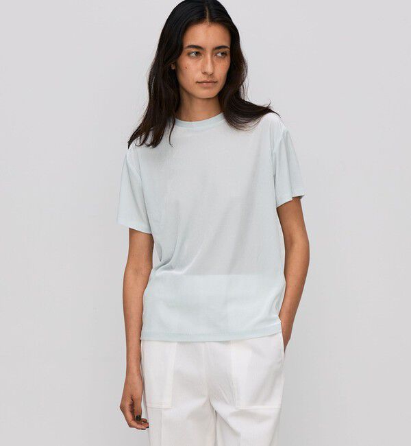 BACCA「inner piece ベロアジャージーTシャツ」|Tシャツ・カットソー|