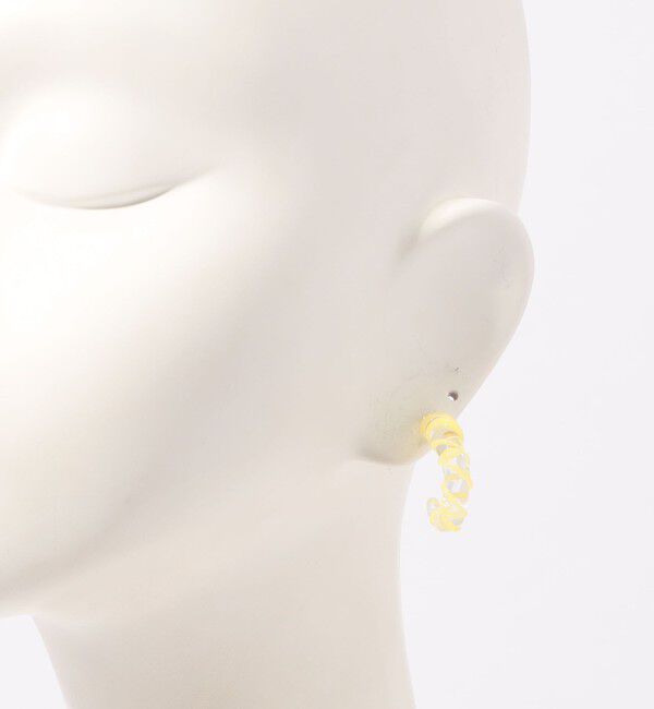 TOMORROWLAND GOODS「LEVENS JEWELS ツイストミニフープピアス」|ピアス|