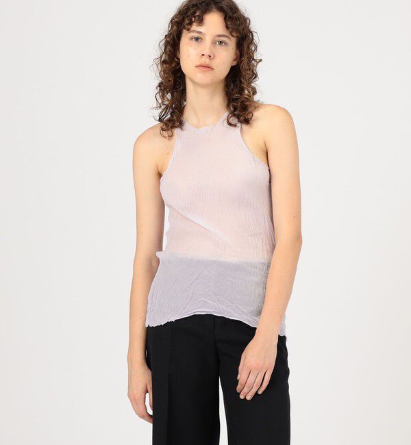 TOMORROWLAND BUYING WEAR「GABRIELA COLL GARMENTS NO.73 CRUSHED TOP」|タンクトップ|